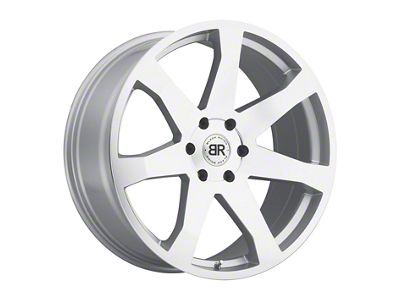 Black Rhino Mozambique Silver 6-Lug Wheel; 18x8.5; 0mm Offset (19-24 Sierra 1500)