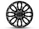 Black Rhino Pinatubo Gloss Black Milled 6-Lug Wheel; 17x9.5; -18mm Offset (19-24 Sierra 1500)