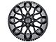 Black Rhino Grimlock Gloss Black Milled 8-Lug Wheel; 20x9.5; 12mm Offset (20-24 Silverado 3500 HD SRW)