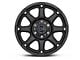 Black Rhino Glamis Matte Black 6-Lug Wheel; 17x9; 12mm Offset (21-24 F-150)