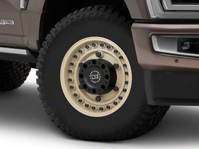 Black Rhino Armory Desert Sand 8-Lug Wheel; 17x9.5; 6mm Offset (23-25 F-250 Super Duty)