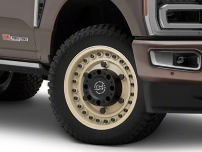 Black Rhino Armory Desert Sand 8-Lug Wheel; 20x9.5; -18mm Offset (23-25 F-250 Super Duty)