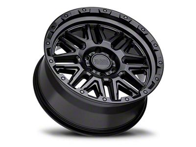 Black Rhino Alamo Matte Black with Black Bolts 6-Lug Wheel; 20x9; -18mm Offset (2024 Ranger)