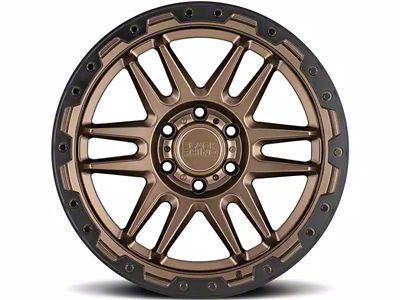 Black Rhino Apache Matte Bronze with Black Bolts 6-Lug Wheel; 18x9; -18mm Offset (2024 Ranger)