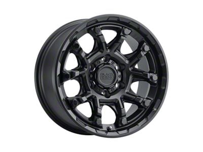 Black Rhino Ark Matte Black 6-Lug Wheel; 20x9; 12mm Offset (2024 Ranger)