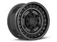 Black Rhino Armory Gunblack 6-Lug Wheel; 18x9.5; 6mm Offset (24-25 Ranger)