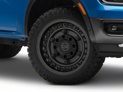 Black Rhino Armory Gunblack 6-Lug Wheel; 20x9.5; 6mm Offset (24-25 Ranger)