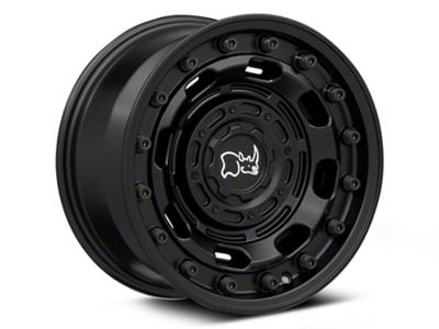 Black Rhino Atlas Matte Black 6-Lug Wheel; 18x9; 0mm Offset (2024 Ranger)