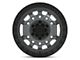 Black Rhino Avenger Beadlock Battleship Gray 6-Lug Wheel; 17x8.5; 0mm Offset (2024 Ranger)