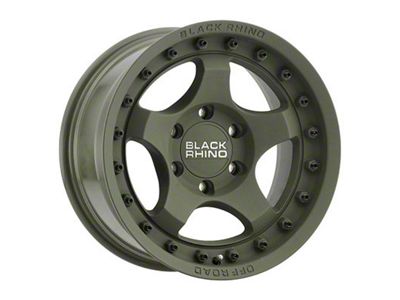 Black Rhino Bantam Olive Drab Green 6-Lug Wheel; 18x9; 12mm Offset (2024 Ranger)