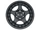 Black Rhino Bantam Textured Black 6-Lug Wheel; 18x9; 12mm Offset (2024 Ranger)