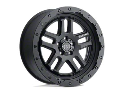 Black Rhino Barstow Textured Matte Black 6-Lug Wheel; 20x9.5; 0mm Offset (2024 Ranger)