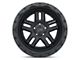 Black Rhino Barstow Textured Matte Black 6-Lug Wheel; 20x9.5; 0mm Offset (2024 Ranger)