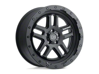 Black Rhino Barstow Textured Matte Black 6-Lug Wheel; 20x9.5; 12mm Offset (24-25 Ranger)