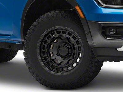 Black Rhino Chamber Matte Black 6-Lug Wheel; 17x8.5; -18mm Offset (24-25 Ranger)