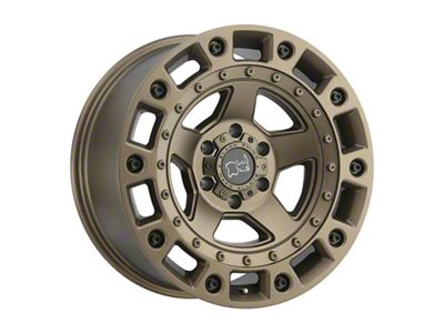 Black Rhino Cinco Bronze with Black Bolts 6-Lug Wheel; 20x9.5; 12mm Offset (2024 Ranger)