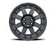 Black Rhino Cleghorn Matte Black 6-Lug Wheel; 20x9; 12mm Offset (2024 Ranger)
