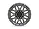 Black Rhino Delta Matte Gunmetal 6-Lug Wheel; 20x9.5; 12mm Offset (2024 Ranger)