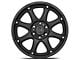 Black Rhino Glamis Matte Black 6-Lug Wheel; 20x9; 12mm Offset (2024 Ranger)