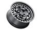 Black Rhino Grange Matte Black with Machined Tint Ring 6-Lug Wheel; 17x8.5; -18mm Offset (2024 Ranger)