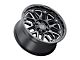 Black Rhino Hollister Gloss Black Milled 6-Lug Wheel; 17x9.5; 12mm Offset (2024 Ranger)