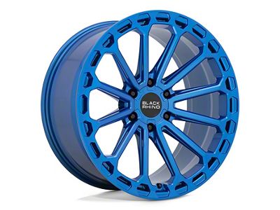 Black Rhino Kaizen Dearborn Blue 6-Lug Wheel; 17x9.5; 12mm Offset (2024 Ranger)