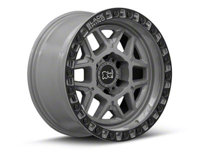 Black Rhino Kelso Battleship Gray 6-Lug Wheel; 18x9; 12mm Offset (24-25 Ranger)