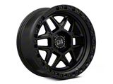 Black Rhino Kelso Matte Black 6-Lug Wheel; 17x9; 0mm Offset (2024 Ranger)