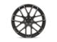 Black Rhino Kunene Matte Black with Dark Tint Milled Spokes 6-Lug Wheel; 24x10; 25mm Offset (2024 Ranger)