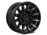 Black Rhino Mission Matte Black with Machined Tinted Spokes 6-Lug Wheel; 17x8.5; 0mm Offset (24-25 Ranger)