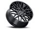 Black Rhino Morocco Gloss Black 6-Lug Wheel; 24x10; 25mm Offset (2024 Ranger)