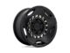 Black Rhino Muzzle Matte Black with Machined Tinted Ring 6-Lug Wheel; 17x9; -18mm Offset (2024 Ranger)