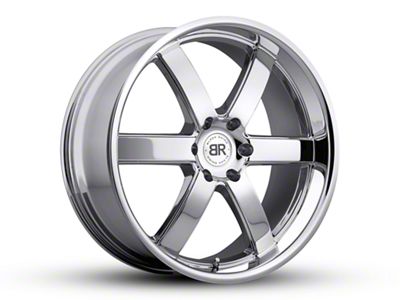 Black Rhino Pondora Chrome 6-Lug Wheel; 20x8.5; 18mm Offset (2024 Ranger)