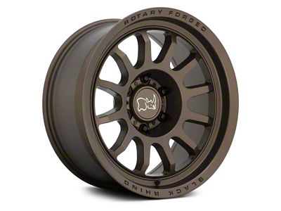 Black Rhino Rapid Matte Bronze 6-Lug Wheel; 17x8.5; 0mm Offset (2024 Ranger)