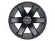 Black Rhino Raze Matte Black 6-Lug Wheel; 17x10; -44mm Offset (24-25 Ranger)