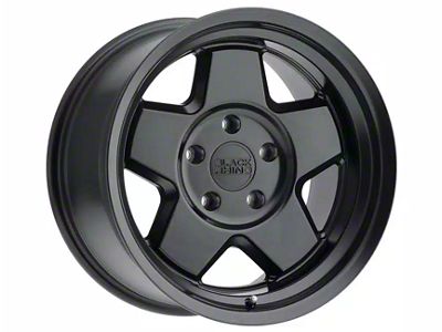 Black Rhino Realm Matte Black 6-Lug Wheel; 16x8; -10mm Offset (2024 Ranger)