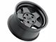 Black Rhino Realm Matte Black 6-Lug Wheel; 16x8; -10mm Offset (2024 Ranger)