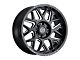 Black Rhino Reaper Gloss Black Milled 6-Lug Wheel; 20x11.5; -44mm Offset (2024 Ranger)