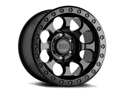 Black Rhino Riot Matte Black 6-Lug Wheel; 17x8.5; -30mm Offset (2024 Ranger)
