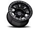 Black Rhino Riot Matte Black 6-Lug Wheel; 17x9; 12mm Offset (24-25 Ranger)