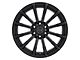 Black Rhino Rotorua Gloss Black 6-Lug Wheel; 17x9.5; 12mm Offset (2024 Ranger)