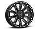 Black Rhino Selkirk Gloss Black Milled 6-Lug Wheel; 20x9; 12mm Offset (2024 Ranger)