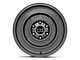 Black Rhino Solid Matte Gunblack 6-Lug Wheel; 17x9.5; -12mm Offset (2024 Ranger)