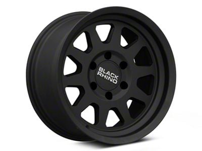 Black Rhino Stadium Matte Black 6-Lug Wheel; 17x8; 35mm Offset (24-25 Ranger)