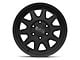 Black Rhino Stadium Matte Black 6-Lug Wheel; 17x9; 12mm Offset (2024 Ranger)