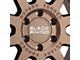 Black Rhino Stadium Matte Bronze 6-Lug Wheel; 16x8; -10mm Offset (2024 Ranger)