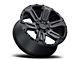 Black Rhino Wanaka Matte Black 6-Lug Wheel; 17x8.5; 12mm Offset (24-25 Ranger)