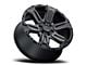 Black Rhino Wanaka Matte Black 6-Lug Wheel; 18x9; -18mm Offset (2024 Ranger)