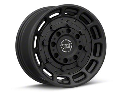 Black Rhino Warthog Matte Black 6-Lug Wheel; 17x8.5; -18mm Offset (2024 Ranger)