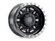 Black Rhino Abrams Gloss Gun Black with Machined Dark Tint 6-Lug Wheel; 20x9.5; 12mm Offset (91-96 Dakota)